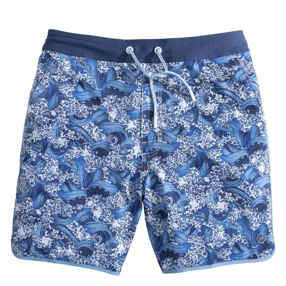 NWT Johnnie-O Men’s Miyako Indigo Swim Trunks XXL